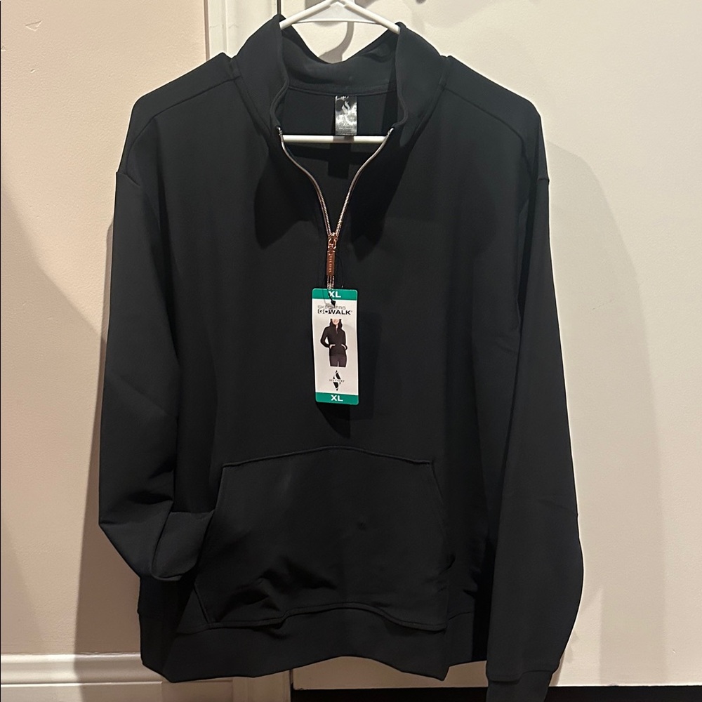 Skechers Black Quarter Zip Women’s Sweatshirt